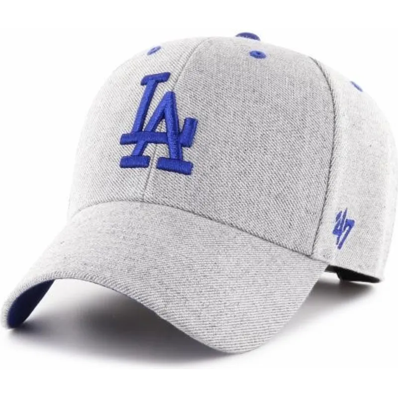 kapa-zaobljena-siva-podesiv-los-angeles-dodgers-mlb-47-brand
