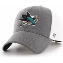 kapa-zaobljena-siva-podesiv-san-jose-sharks-nhl-47-brand
