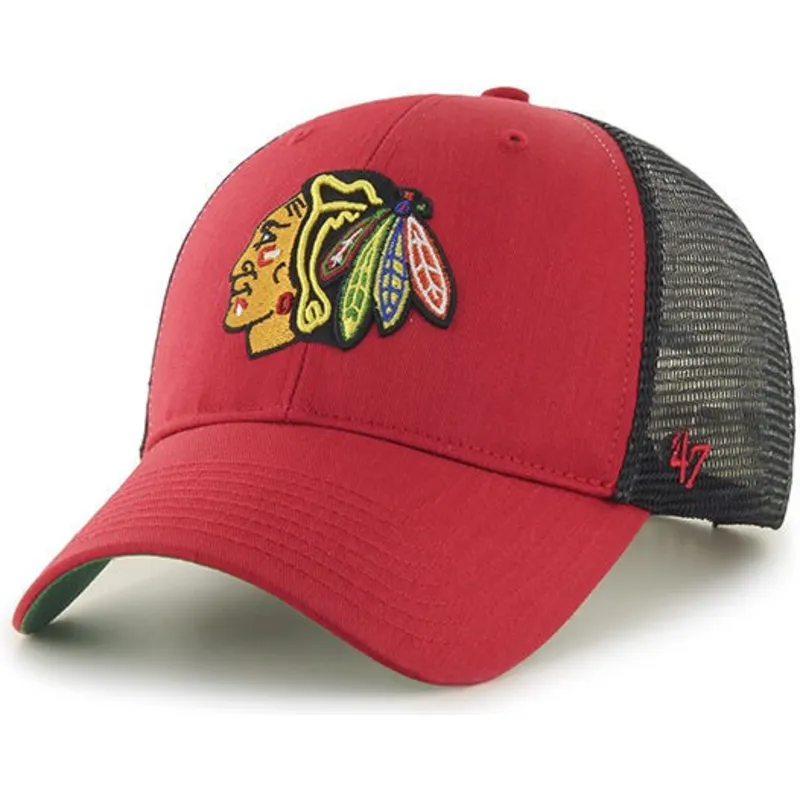 kapa-zaobljena-crvena-snapback-chicago-blackhawks-nhl-47-brand