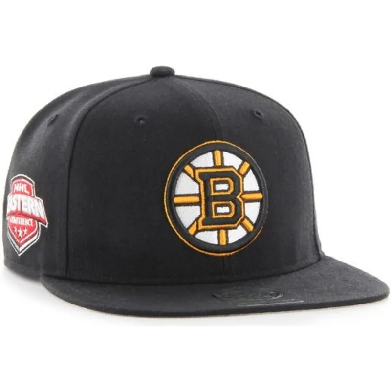 kapa-ravna-crna-snapback-boston-bruins-nhl-47-brand