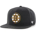 kapa-ravna-crna-snapback-boston-bruins-nhl-47-brand