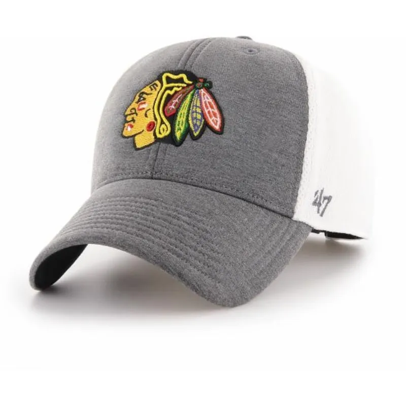 kapa-zaobljena-siva-podesiv-chicago-blackhawks-nhl-47-brand