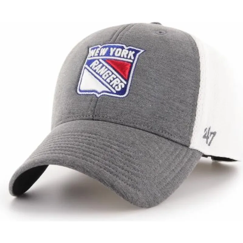 kapa-zaobljena-siva-podesiv-new-york-rangers-nhl-47-brand