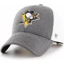 kapa-zaobljena-siva-podesiv-pittsburgh-penguins-nhl-47-brand