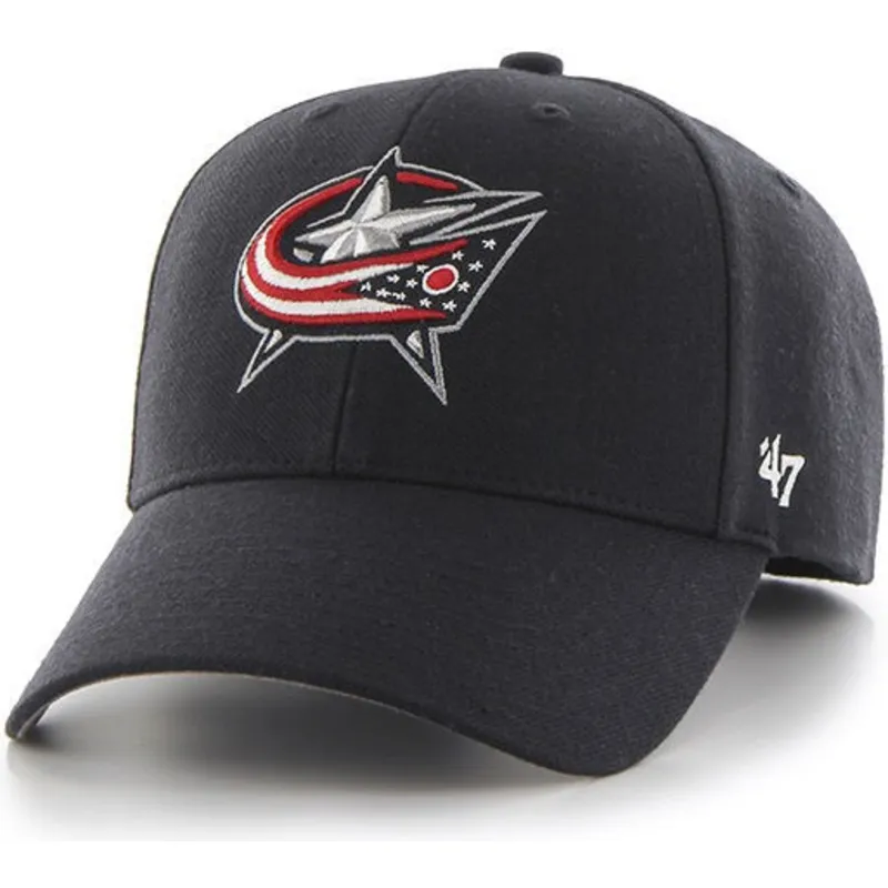 kapa-zaobljena-mornarsko-plava-podesiv-columbus-blue-jackets-nhl-47-brand