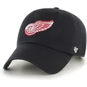 47-brand-curved-brim-detroit-red-wings-nhl-clean-up-black-cap