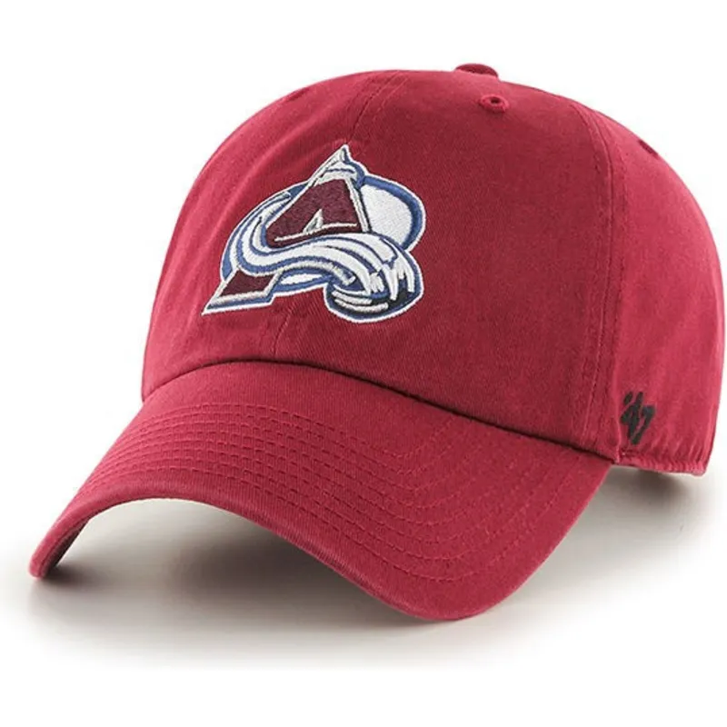 kapa-zaobljena-crvena-podesiv-colorado-avalanche-nhl-47-brand