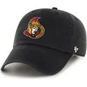 kapa-zaobljena-crna-podesiv-ottawa-senators-nhl-47-brand