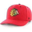 kapa-zaobljena-crvena-podesiv-chicago-blackhawks-nhl-47-brand
