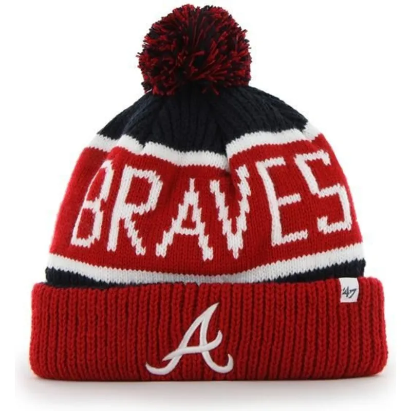 kapa-pompon-crvena-atlanta-braves-mlb-47-brand