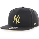 kapa-ravna-crna-snapback-oro-new-york-yankees-mlb-47-brand