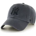 kapa-zaobljena-crna-podesiv-new-york-yankees-mlb-47-brand
