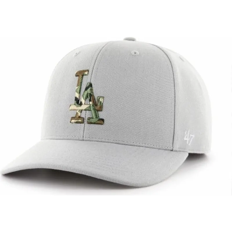kapa-zaobljena-siva-podesiv-los-angeles-dodgers-mlb-47-brand kapa-zaobljena-siva-podesiv-los-angeles-dodgers-mlb-47-brand