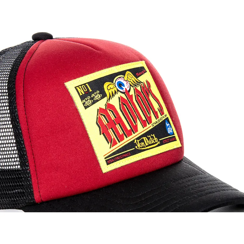 kapa-zaobljena-crvena-snapback-ber02-von-dutch