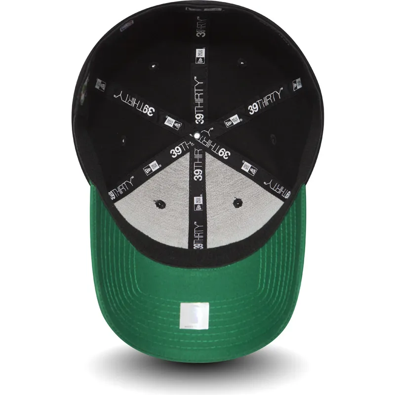 kapa-zaobljena-crna-prilagodena-39thirty-black-base-boston-celtics-mlb-new-era