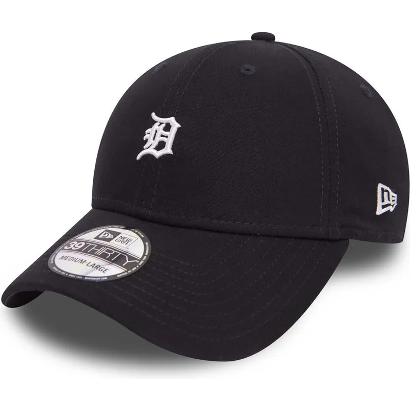 kapa-zaobljena-crna-prilagodena-39thirty-mini-detroit-tigers-mlb-new-era