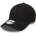 kapa-zaobljena-crna-prilagodena-za-djecu-39thirty-rubber-prime-new-york-yankees-mlb-new-era