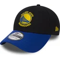 kapa-zaobljena-crna-prilagodena-39thirty-black-base-golden-state-warriors-nba-new-era