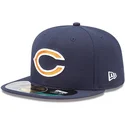 kapa-ravna-mornarsko-plava-prilagodena-59fifty-on-field-chicago-bears-nfl-new-era