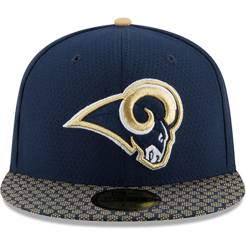 kapa-ravna-plava-prilagodena-59fifty-sideline-los-angeles-rams-nfl-new-era