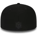 kapa-ravna-crna-prilagodena-59fifty-black-coll-new-england-patriots-nfl-new-era