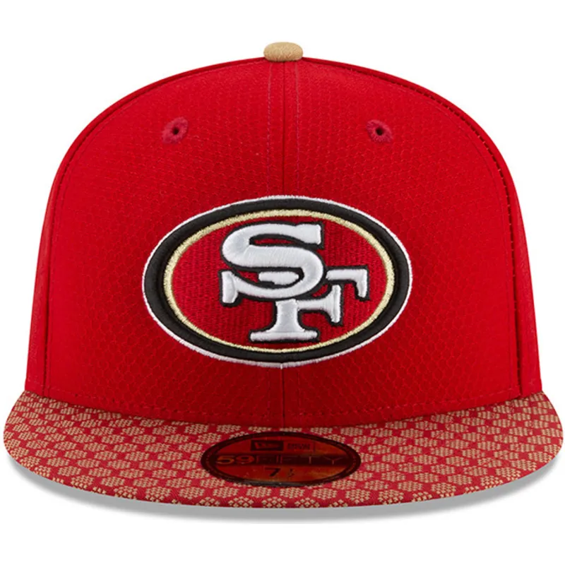 kape-ravna-crvena-prilagoden-59fifty-sideline-san-francisco-49ers-nfl-new-era kape-ravna-crvena-prilagoden-59fifty-sideline-san-francisco-49ers-nfl-new-era