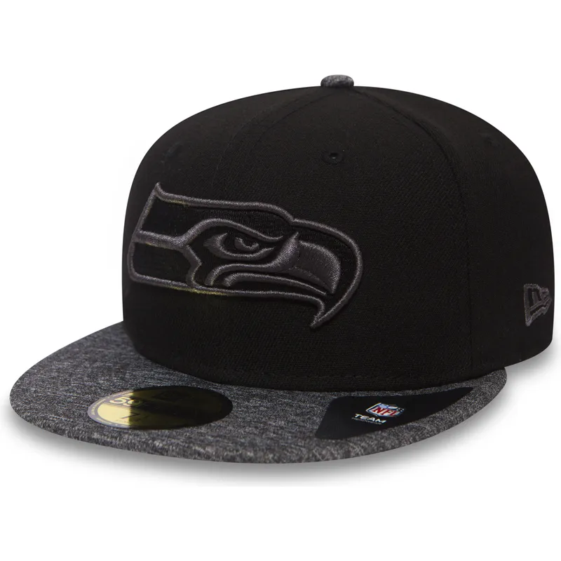 kapa-ravna-crna-prilagodena-59fifty-grey-collection-seattle-seahawks-nfl-new-era