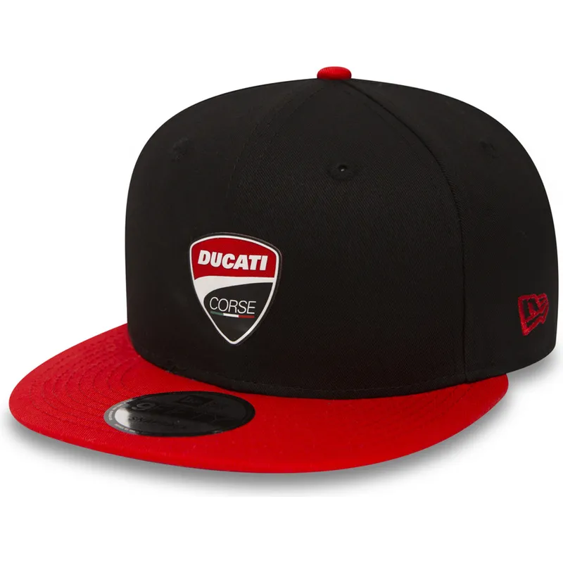 kapa-ravna-crna-snapback-9fifty-snaparch-ducati-motor-motogp-new-era kapa-ravna-crna-snapback-9fifty-snaparch-ducati-motor-motogp-new-era