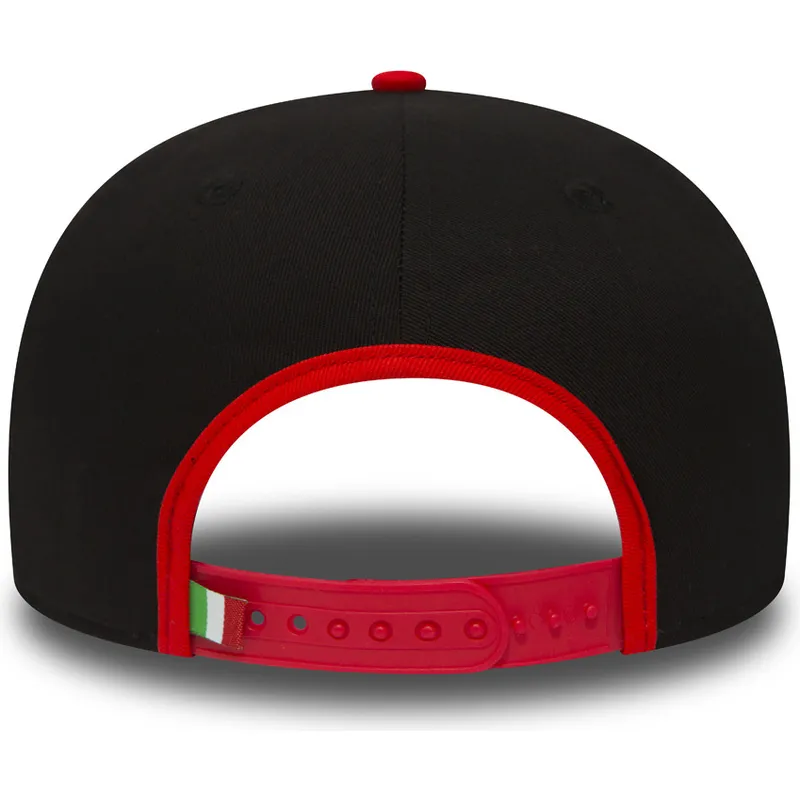 kapa-ravna-crna-snapback-9fifty-snaparch-ducati-motor-motogp-new-era kapa-ravna-crna-snapback-9fifty-snaparch-ducati-motor-motogp-new-era