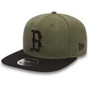 kapa-ravna-zelena-snapback-9fifty-seasonal-heather-boston-red-sox-mlb-new-era