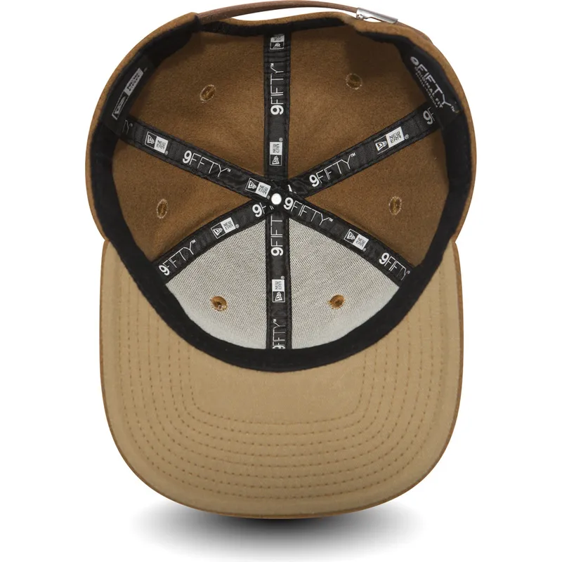 kapa-ravna-smeda-podesiv-9fifty-premium-classic-new-era
