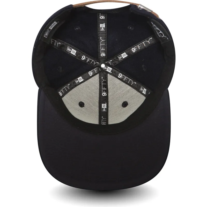 kapa-ravna-mornarsko-plava-podesiv-9fifty-premium-classic-new-era