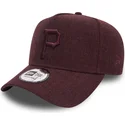 kapa-zaobljena-ljubicasta-podesiv-9forty-seasonal-heather-a-frame-pittsburgh-pirates-mlb-new-era