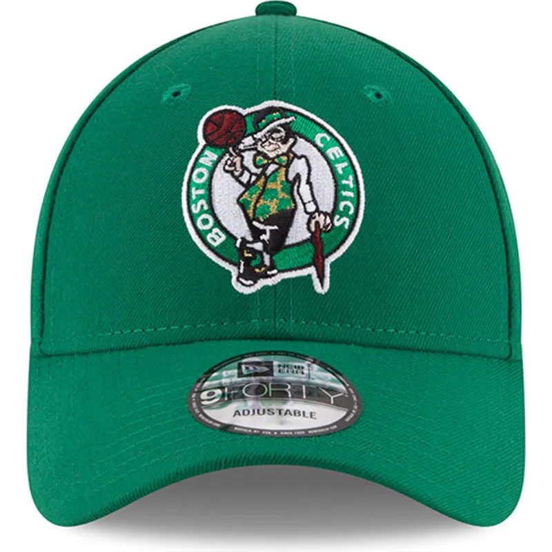 kape-zaobljena-zelena-podesiva-traka-9forty-the-league-boston-celtics-nba-new-era
