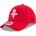 kapa-zaobljena-crvena-podesiv-9forty-the-league-houston-rockets-nba-new-era