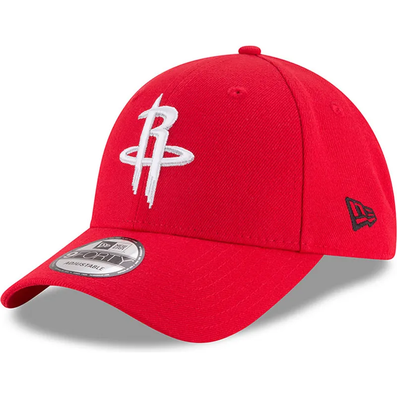 kapa-zaobljena-crvena-podesiv-9forty-the-league-houston-rockets-nba-new-era