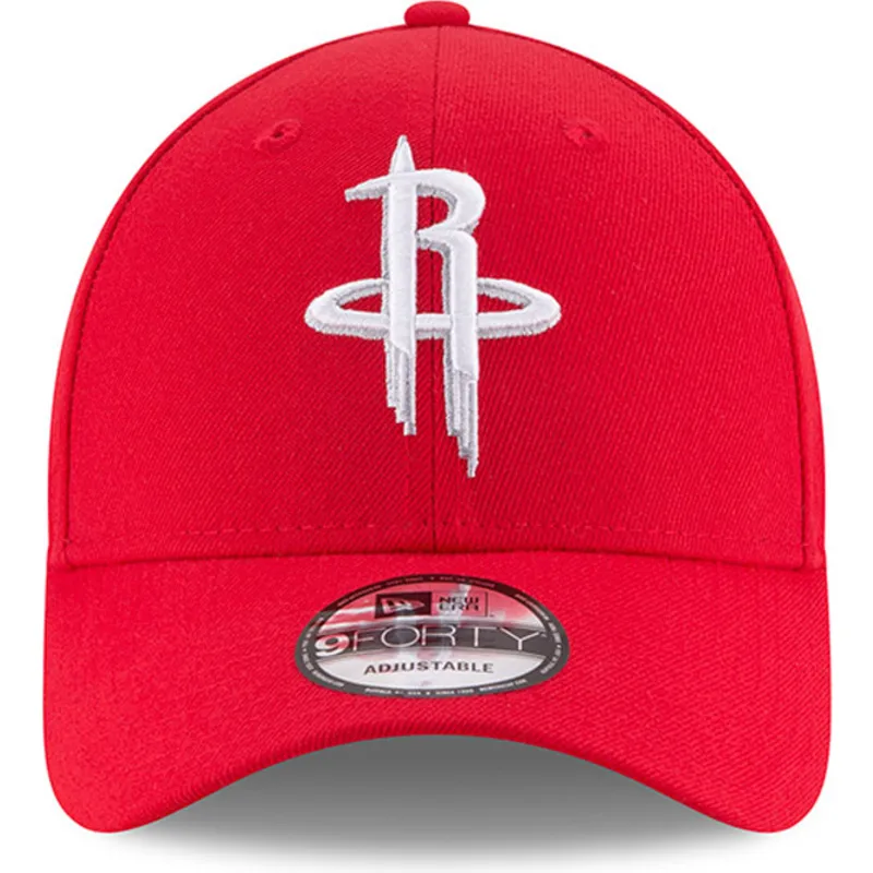 kapa-zaobljena-crvena-podesiv-9forty-the-league-houston-rockets-nba-new-era