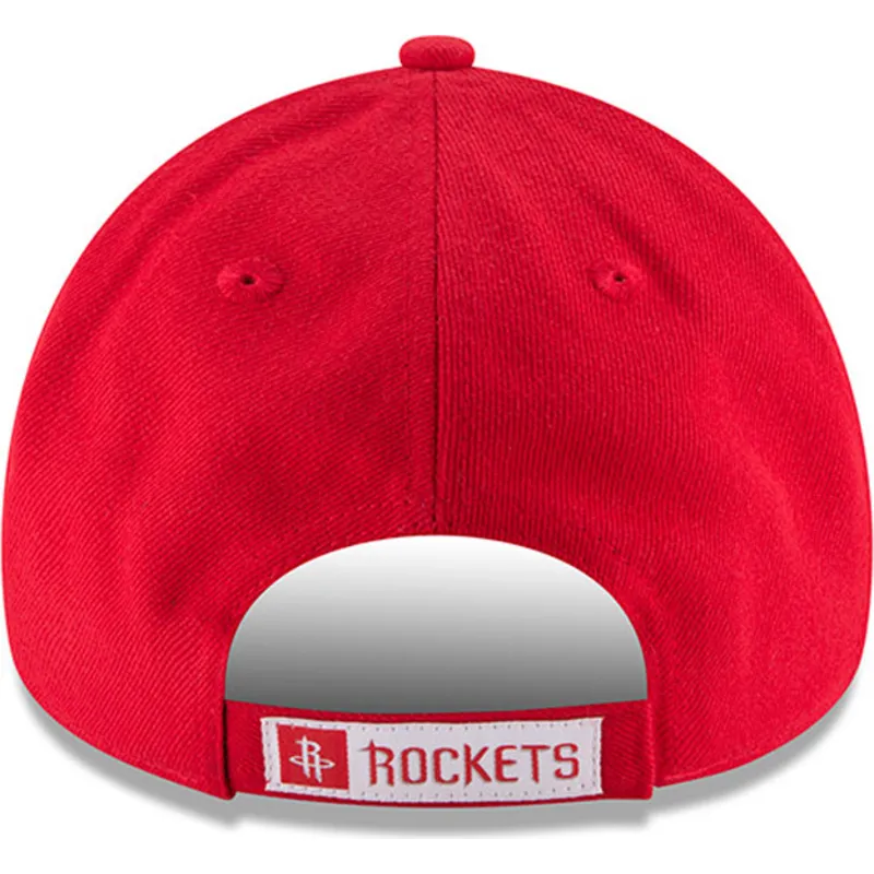 kapa-zaobljena-crvena-podesiv-9forty-the-league-houston-rockets-nba-new-era