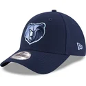 kapa-zaobljena-plava-podesiv-bordado-9forty-the-league-memphis-grizzlies-nba-new-era