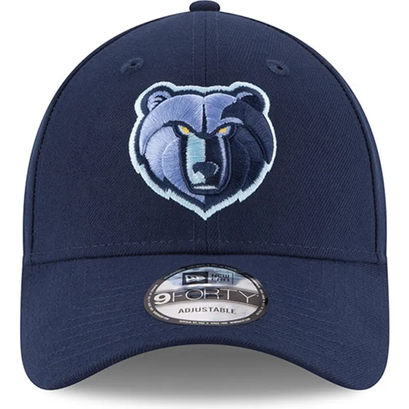 kapa-zaobljena-plava-podesiv-bordado-9forty-the-league-memphis-grizzlies-nba-new-era