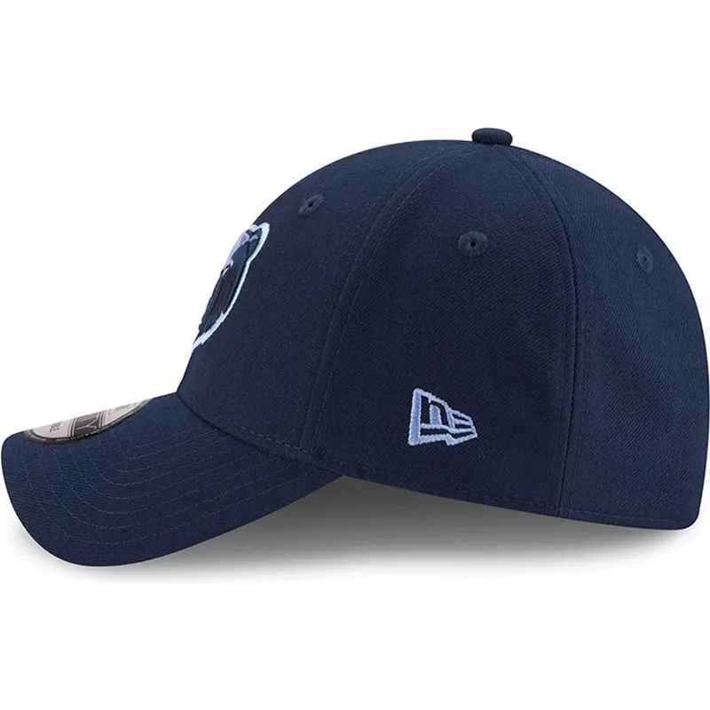 kapa-zaobljena-plava-podesiv-bordado-9forty-the-league-memphis-grizzlies-nba-new-era