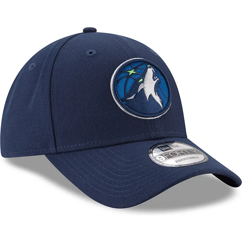cap-zaobljena-navy-blue-adjustable-strap-9forty-the-league-minnesota-timberwolves-nba-new-era