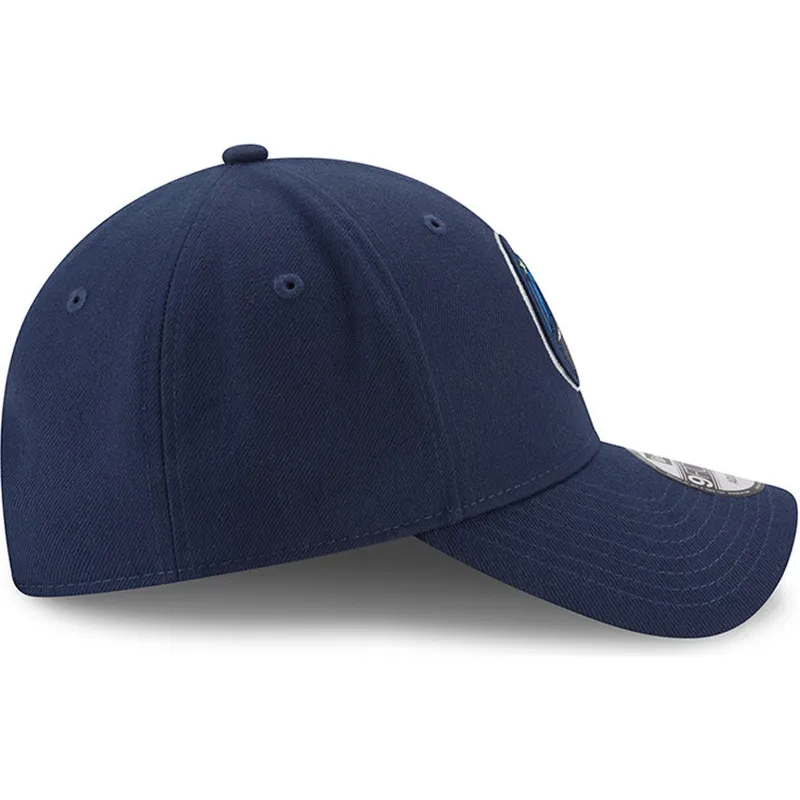 cap-zaobljena-navy-blue-adjustable-strap-9forty-the-league-minnesota-timberwolves-nba-new-era