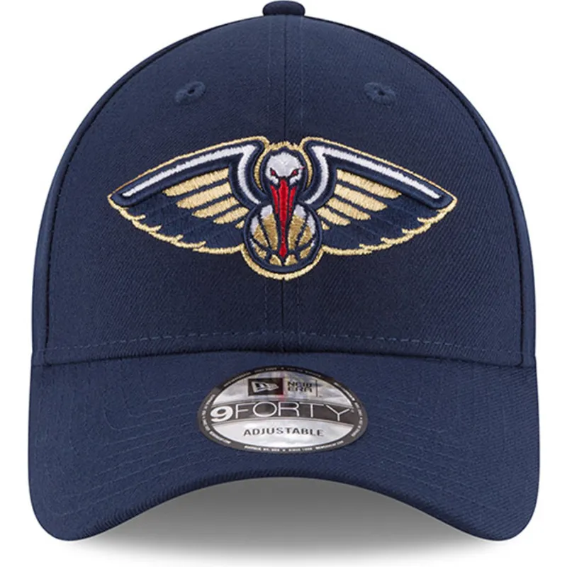 cap-zaobljena-navy-blue-adjustable-strap-9forty-the-league-new-orleans-pelicans-nba-new-era