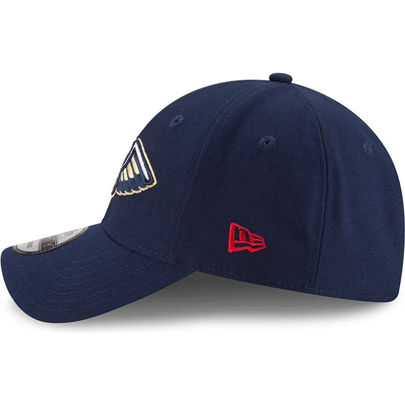 cap-zaobljena-navy-blue-adjustable-strap-9forty-the-league-new-orleans-pelicans-nba-new-era