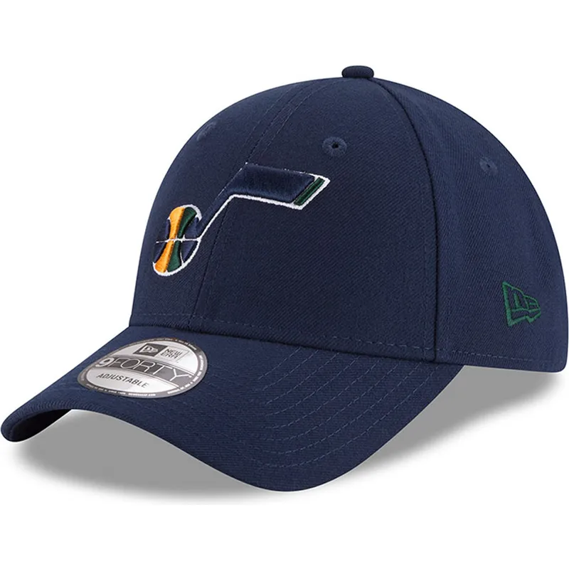 kapa-zaobljena-mornarsko-plava-podesiv-9forty-the-league-utah-jazz-nba-new-era