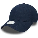 kapa-zaobljena-plava-podesiv-efecto-vaquero-9forty-denim-new-era