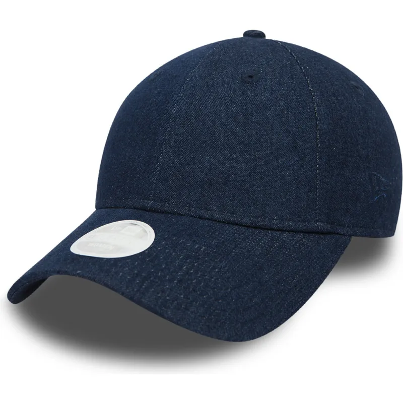kapa-zaobljena-plava-podesiv-efecto-vaquero-9forty-denim-new-era
