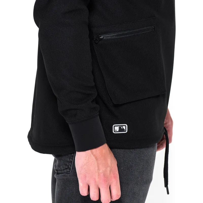 majice-s-kapuljacom-s-kapuljacom-crna-pullover-hoody-stealth-new-york-yankees-mlb-new-era