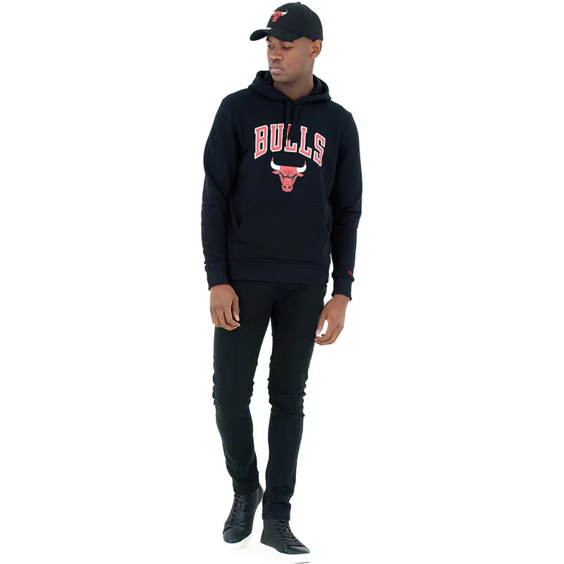 majice-s-kapuljacom-s-kapuljacom-crna-pullover-hoody-chicago-bulls-nba-new-era